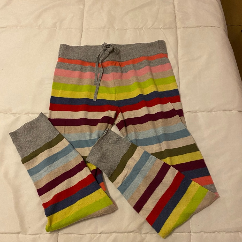 Gap striped sweats size M